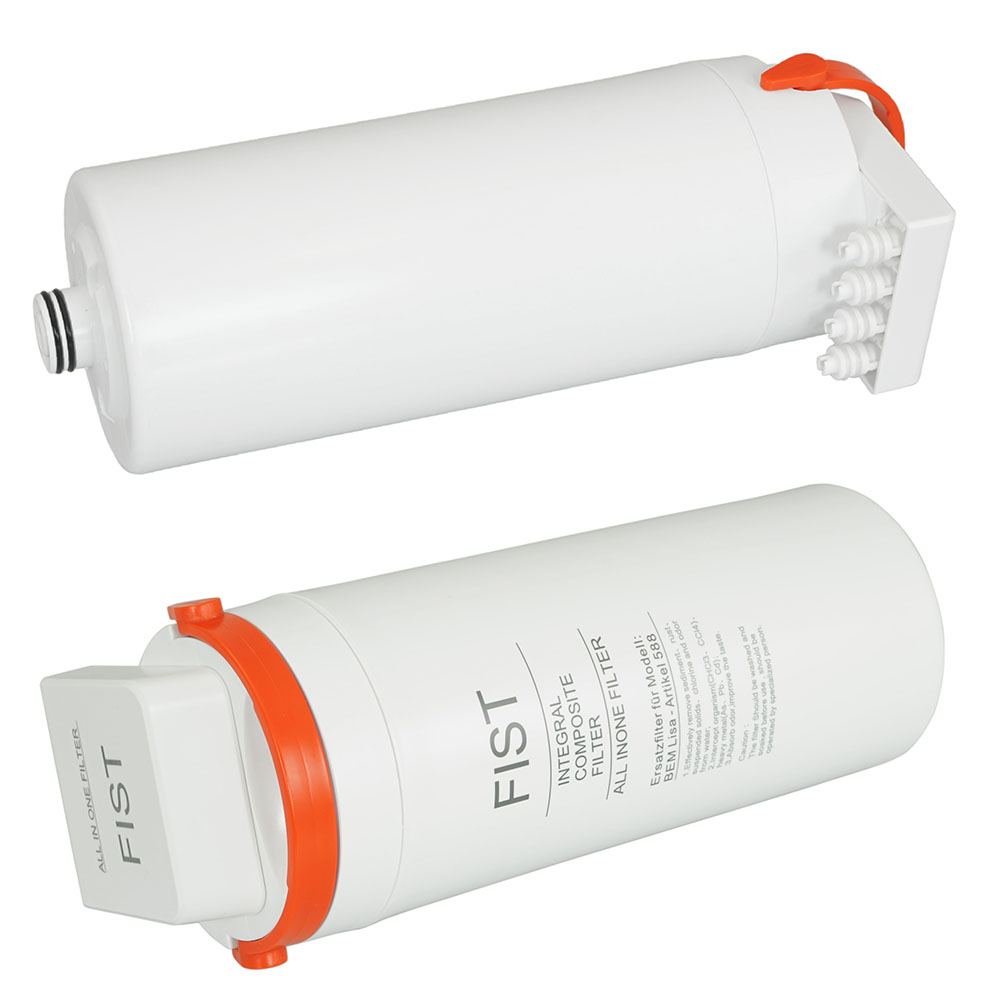 Replacement filter 5-in-1 for the BEM Lisa water filter system model