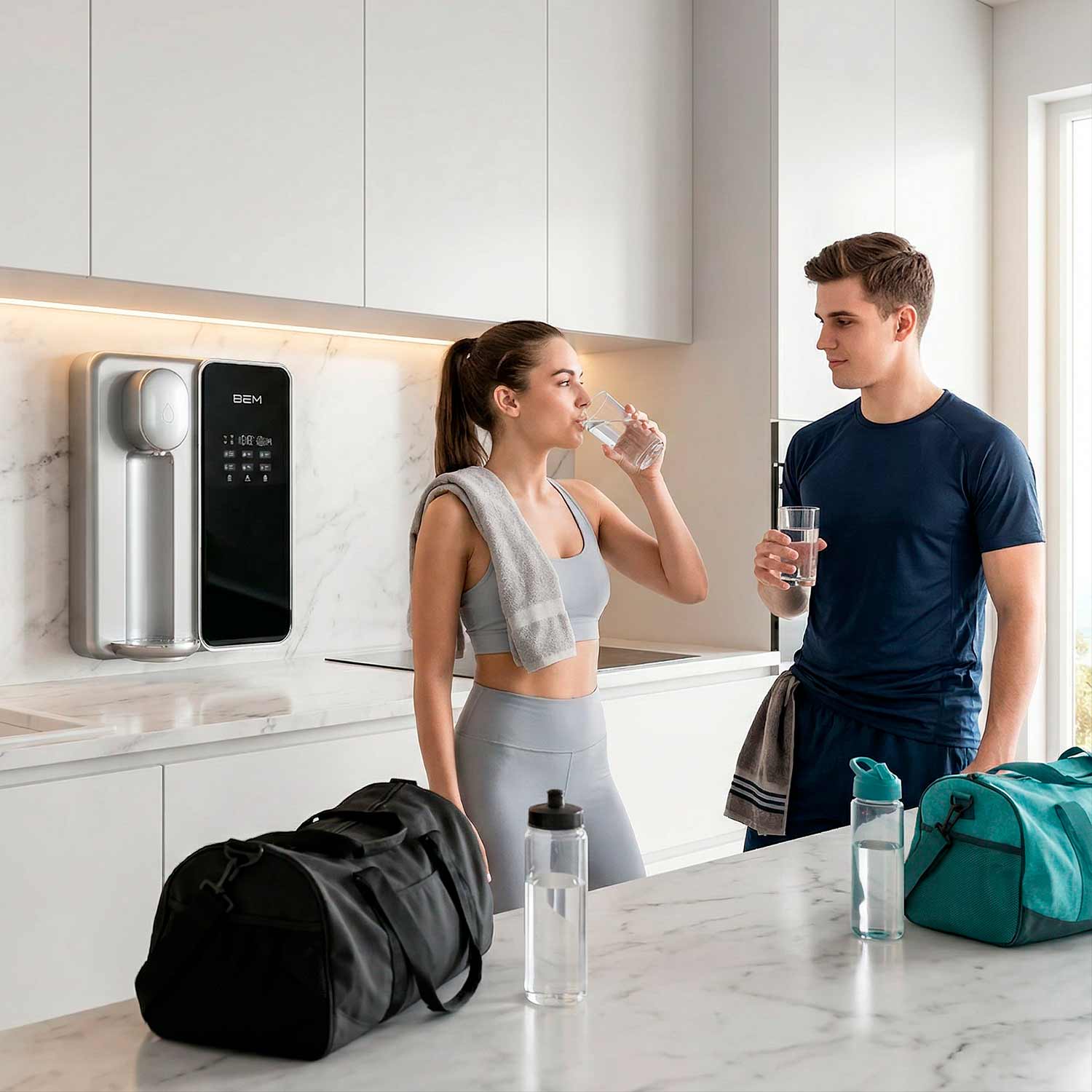 BEM Unicora 2.0 — New Generation! Reverse osmosis water filter with direct connection