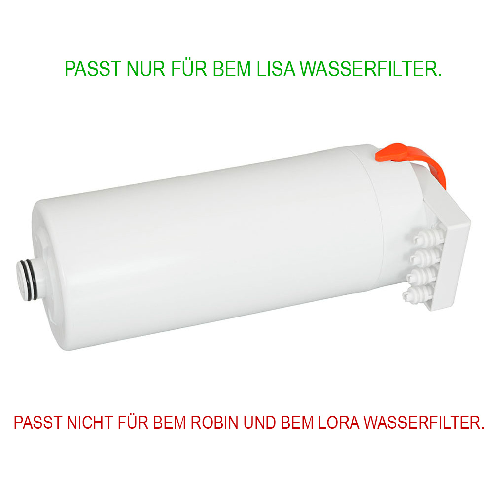 Replacement filter 5-in-1 for the BEM Lisa water filter system model
