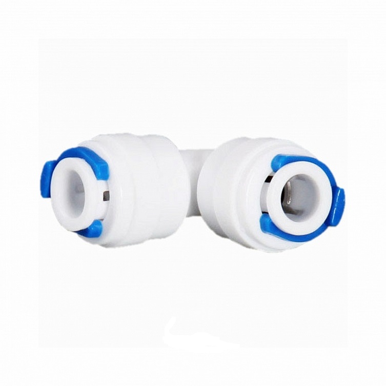 Set: Sediment filter M6 + 2x quick coupling elbow for hose, 1/4 inch on both sides