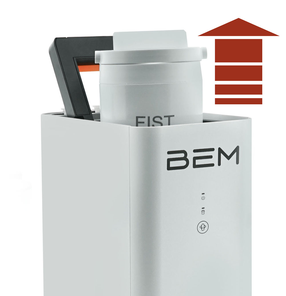 Complete replacement filter (all-in-one) for the BEM Robin / BEM Lora RO filter system