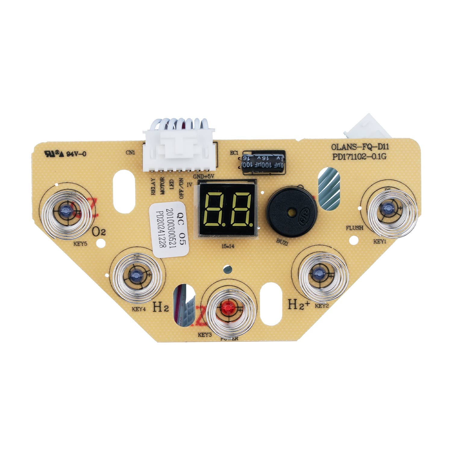 Control panel for BEM Tornado