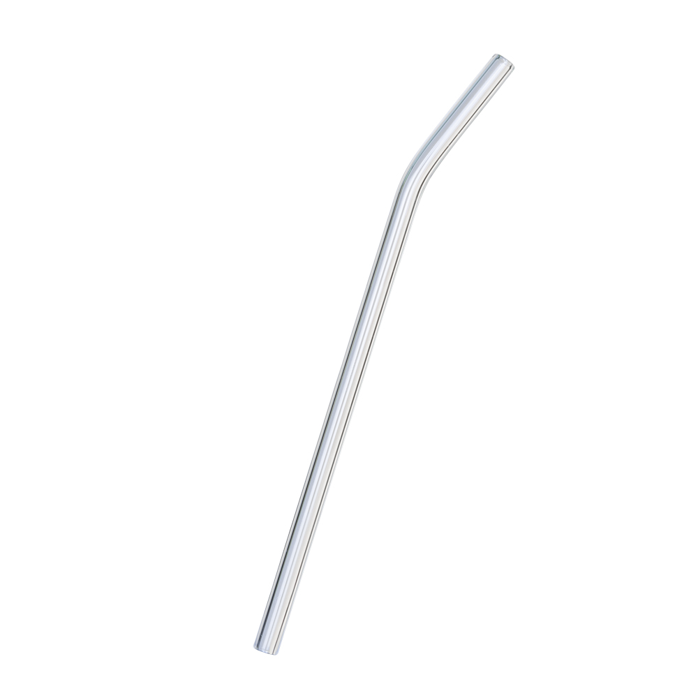 Set of 8: Four double-walled coffee glasses (240 ml each) &amp; four glass straws