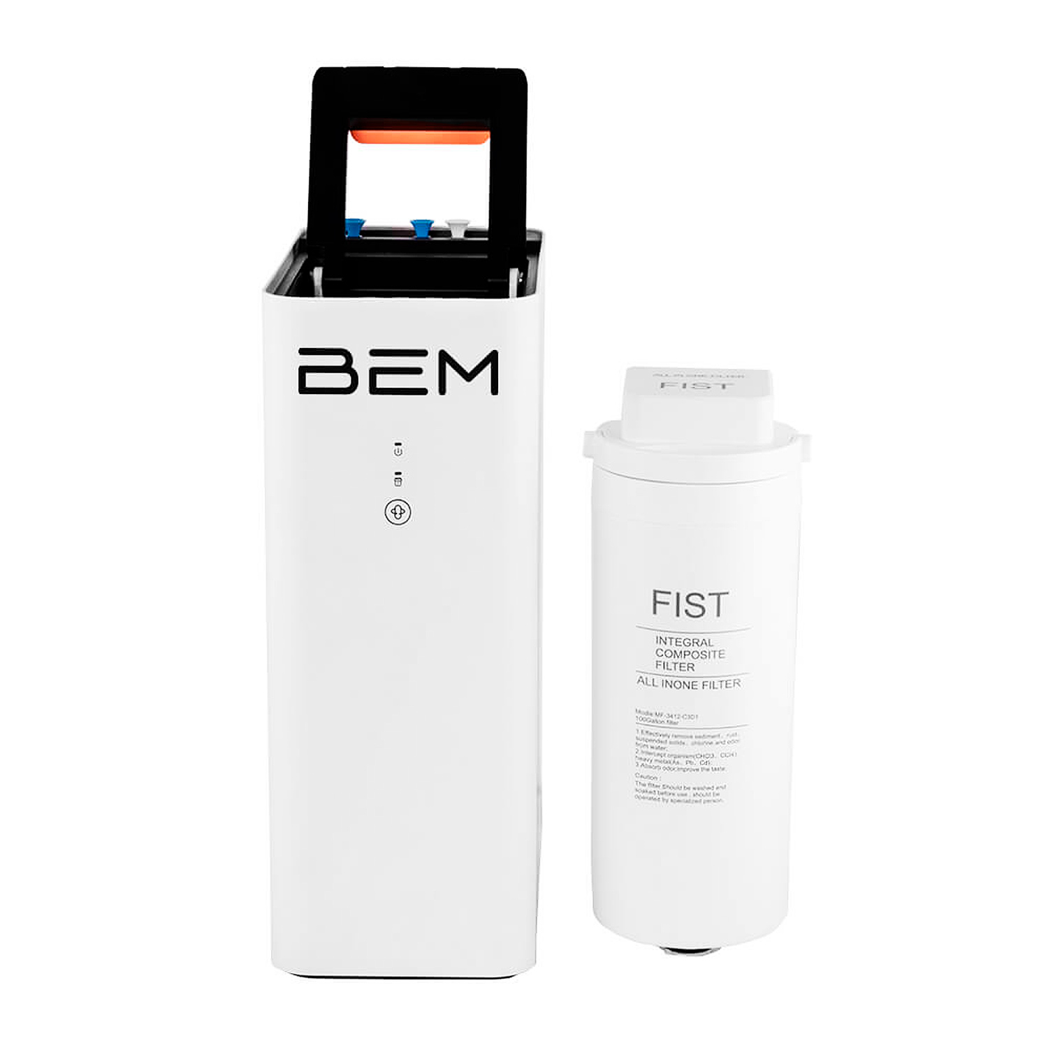 BEM Robin All-in-One Compact Reverse Osmosis Water Filtration System for the Kitchen, Drinking Water Filter