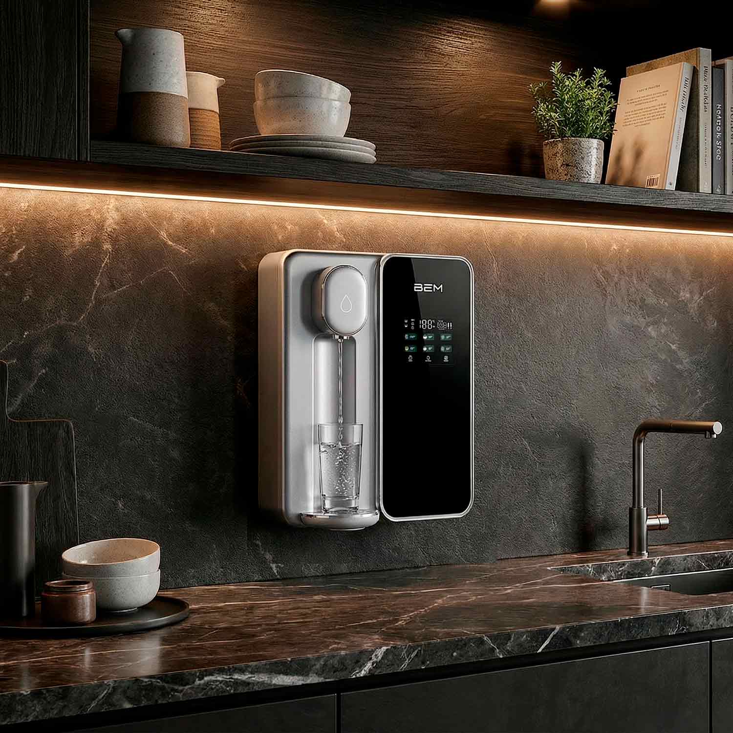 BEM Unicora 2.0 — New Generation! Reverse osmosis water filter with direct connection
