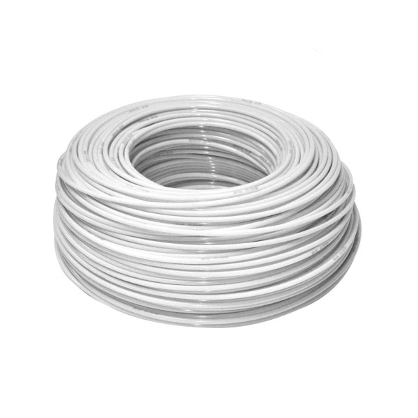 Universal water hose 3/8" plastic white