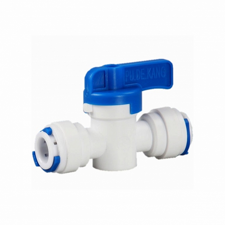 Flush valve, shut-off valve - Ball valve 2x1/4"