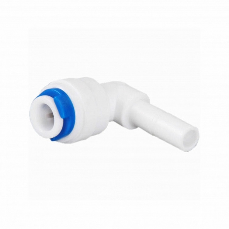 Plug-in connector bent 1/4" quick coupling 1/4" inch