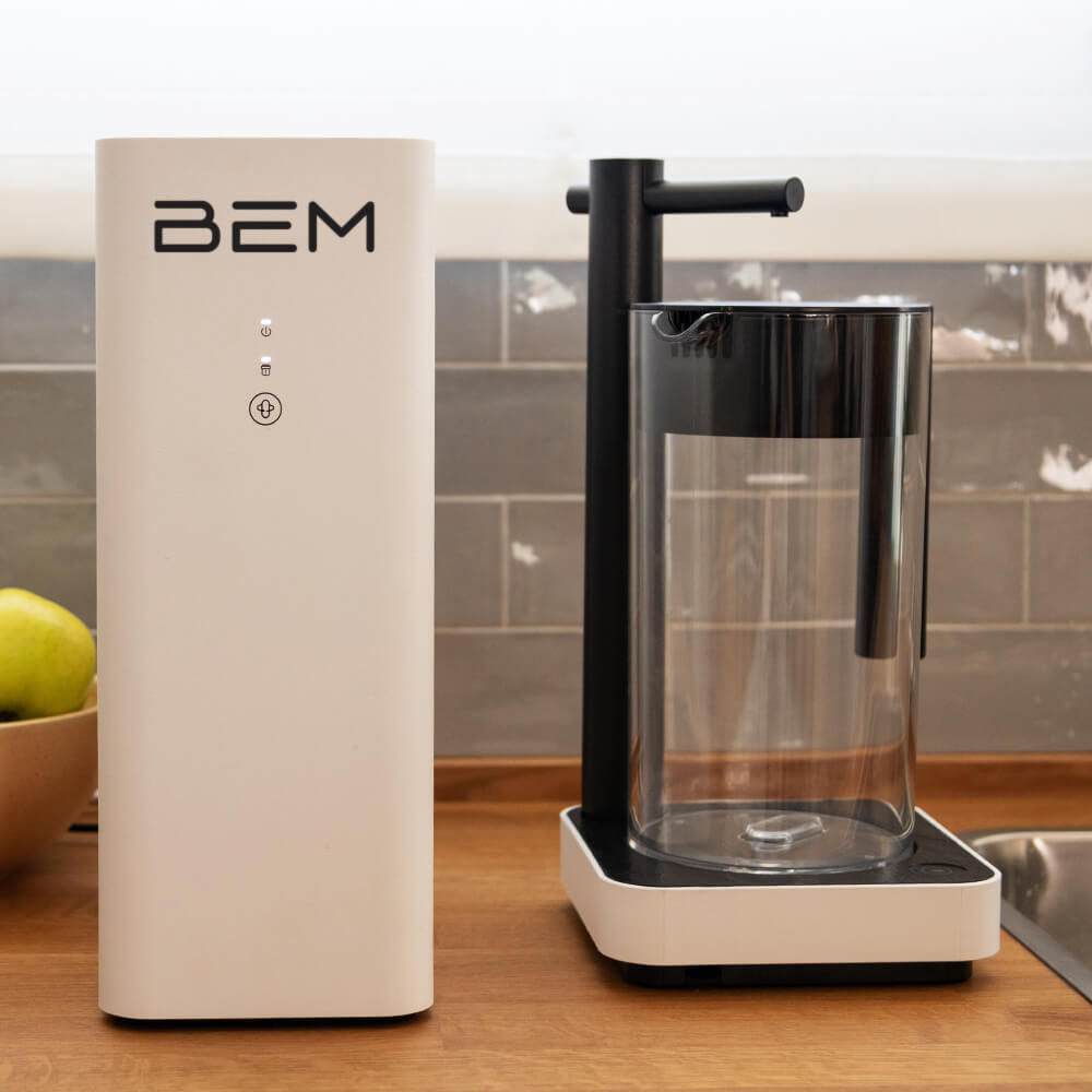 BEM Robin All-in-One Compact Reverse Osmosis Water Filtration System for the Kitchen, Drinking Water Filter