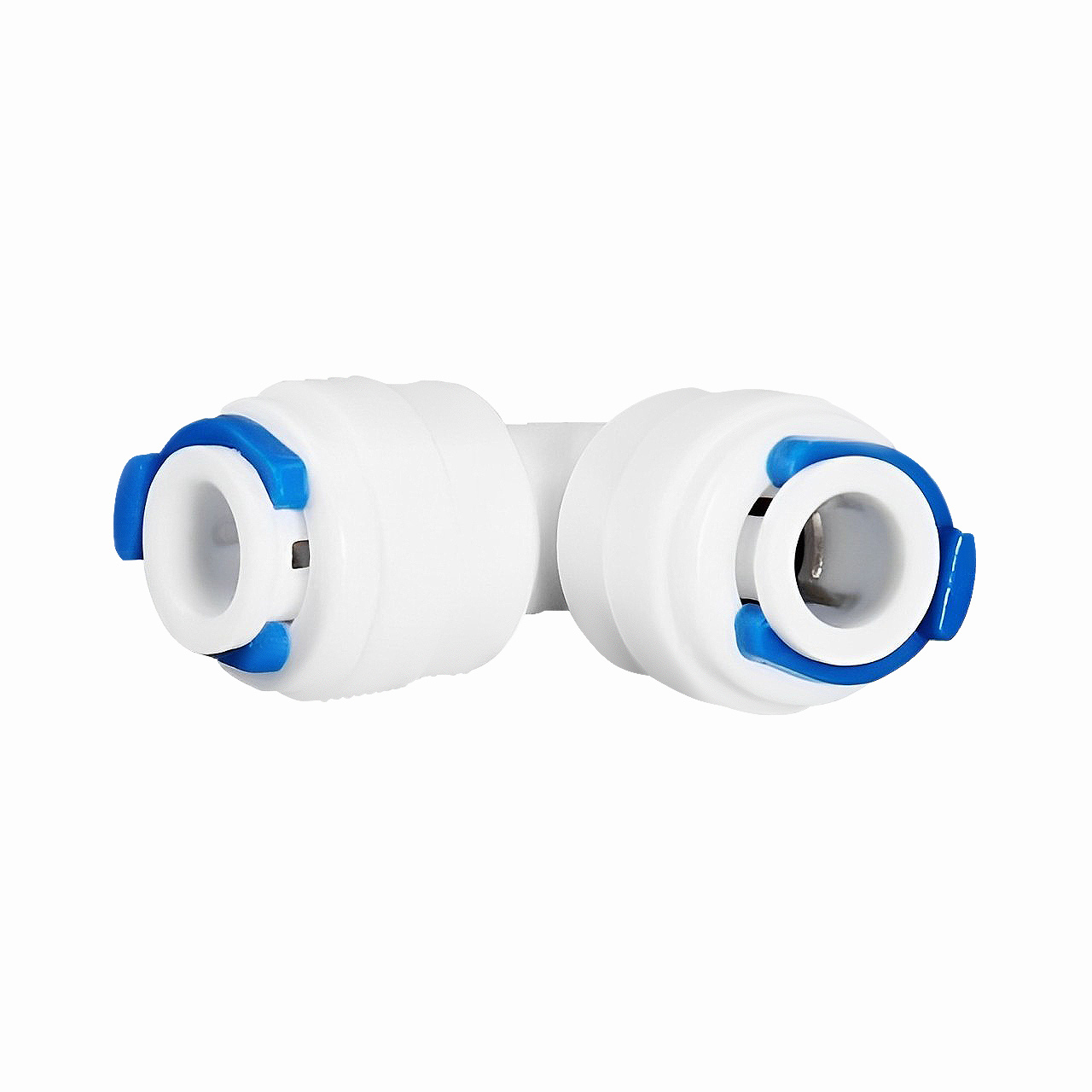 Quick coupling elbow for hose, both sides 1/4 inch