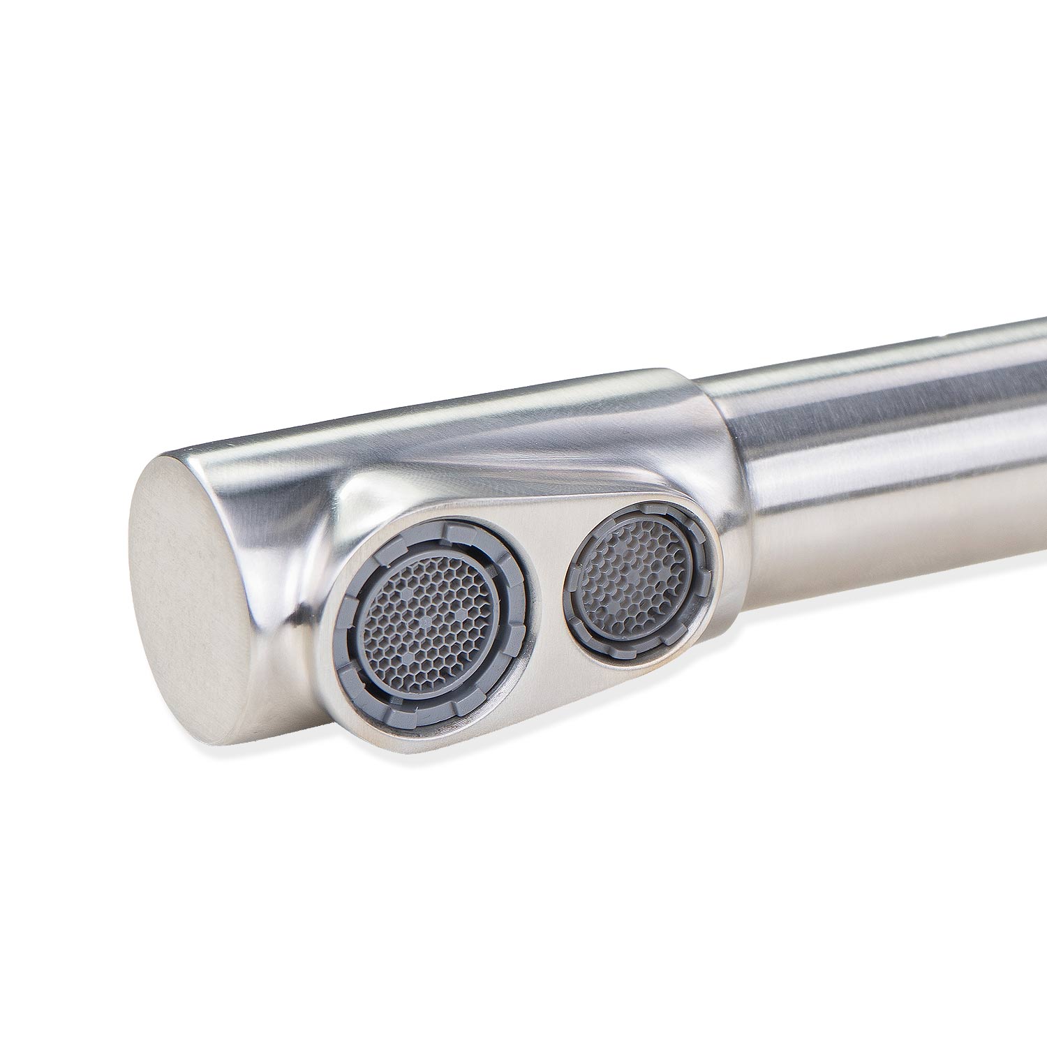 BEM 3-way tap - 18/10 stainless steel, matt brushed